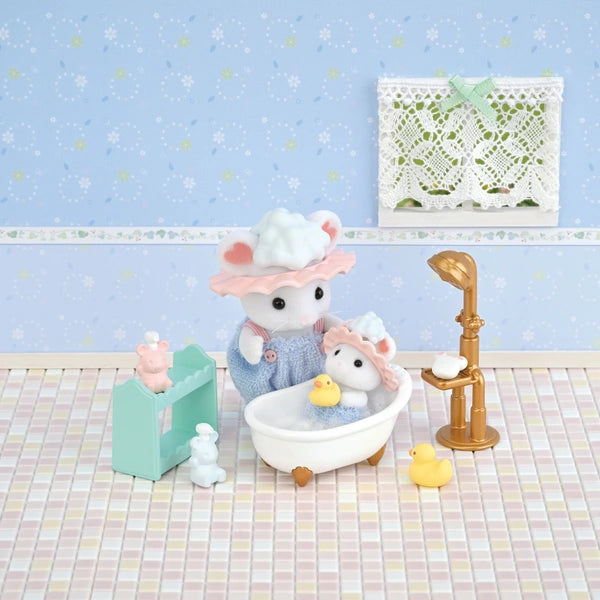 Sylvanian Families Bath Time Bubble Siblings 5805