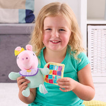 Load image into Gallery viewer, Peppa Pig Soft Toy Evie With Blanket
