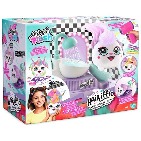 Airbrush Plush Hair’iffic Salon Set