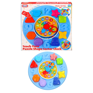 Puzzle Shape Sorter Clock