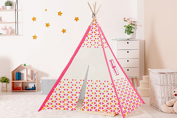 Tipi tent deluxe multicolor