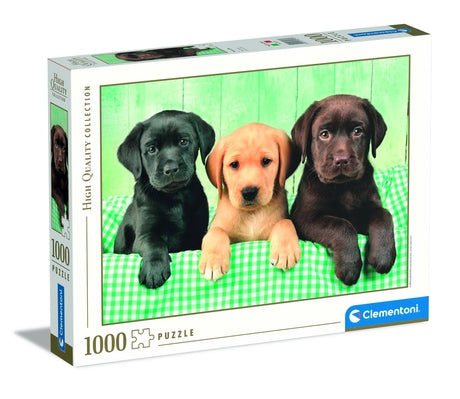 Clementoni Three Labradors 1000 Piece Jigsaw Puzzle CM39279