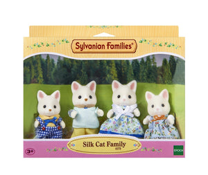 Sylvanian Silk Cat Family (4175)
