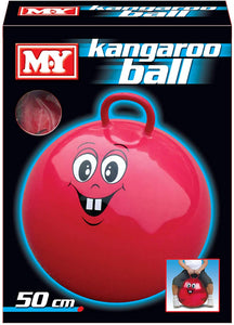 50cm Smiley Face Kangaroo Ball