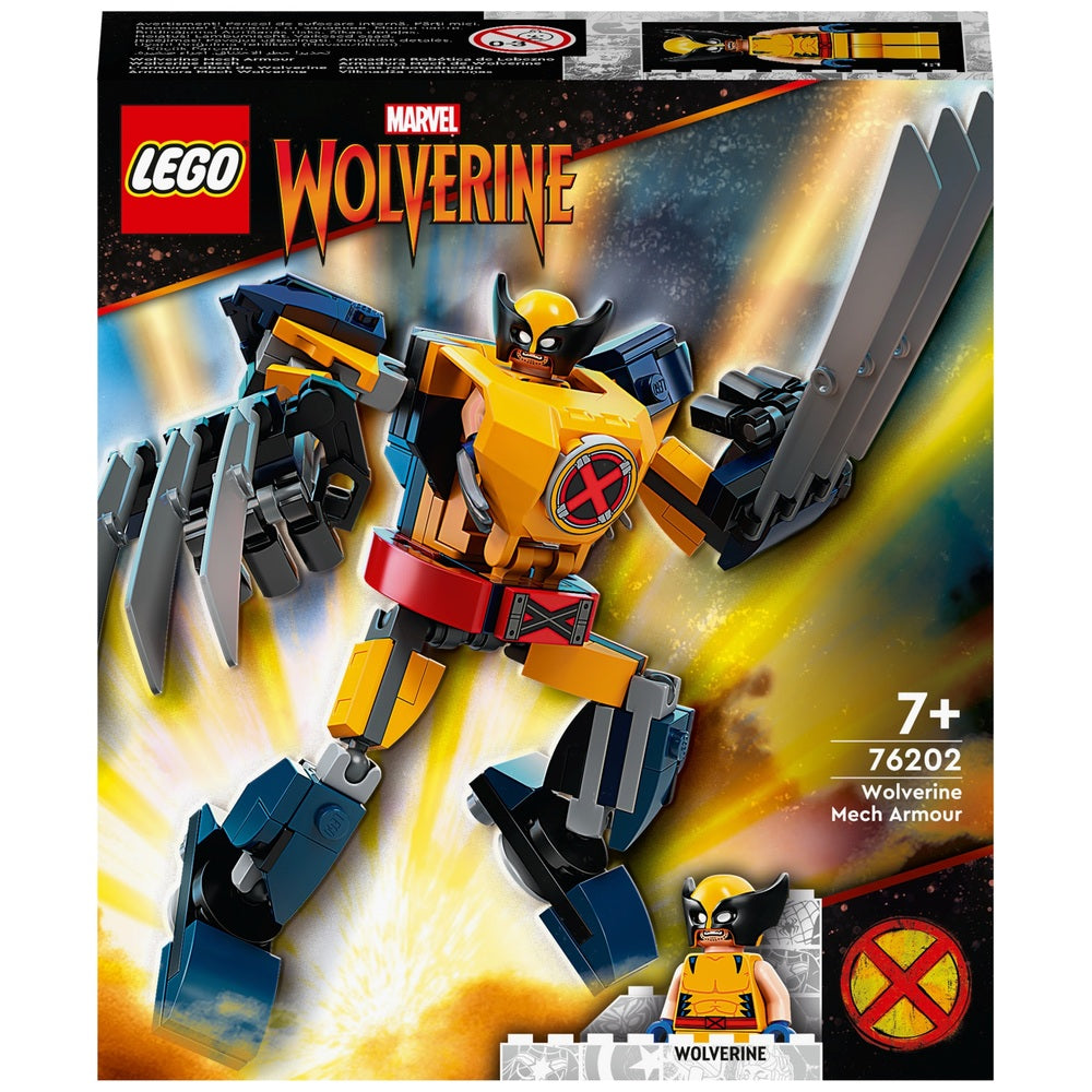 Lego Marvel Heroes Wolverine Mech Armour 76202