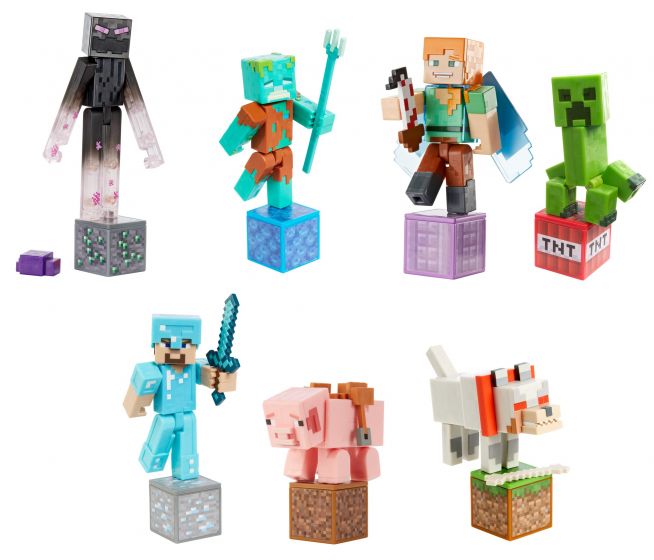 Minecraft comic sale maker action figure