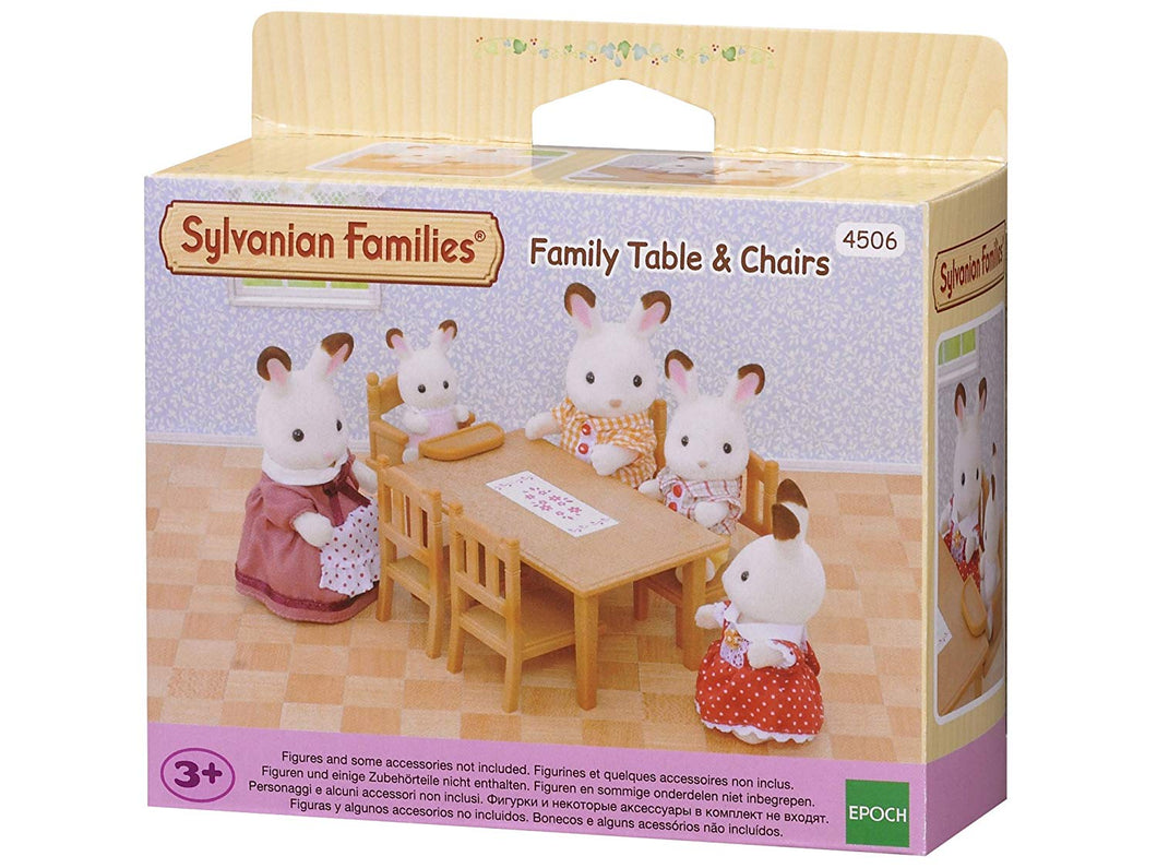 Sylvanian Families Family Table & Chairs 4506
