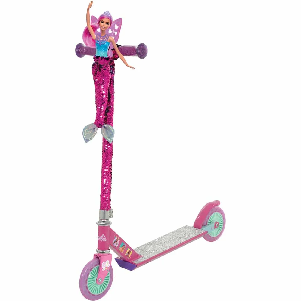 Barbie Marmaid Sequin Inline Scooter
