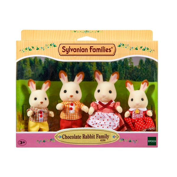 Sylvanian Families Chocolate Rabbit Family 4150