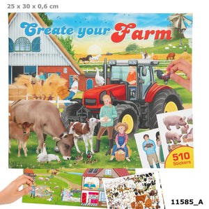 Create Your Own Farm Sticker Book