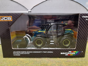 Britains JCB 541-70 Loadall Aston Martin F1 Special Edition BR43271