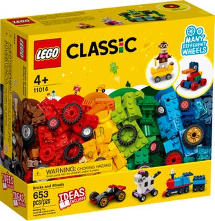 Lego Classic Bricks & Wheels 11014