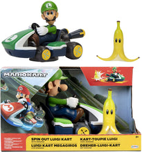 Load image into Gallery viewer, Mario Kart Spin Out Mario &amp; Luigi Karts
