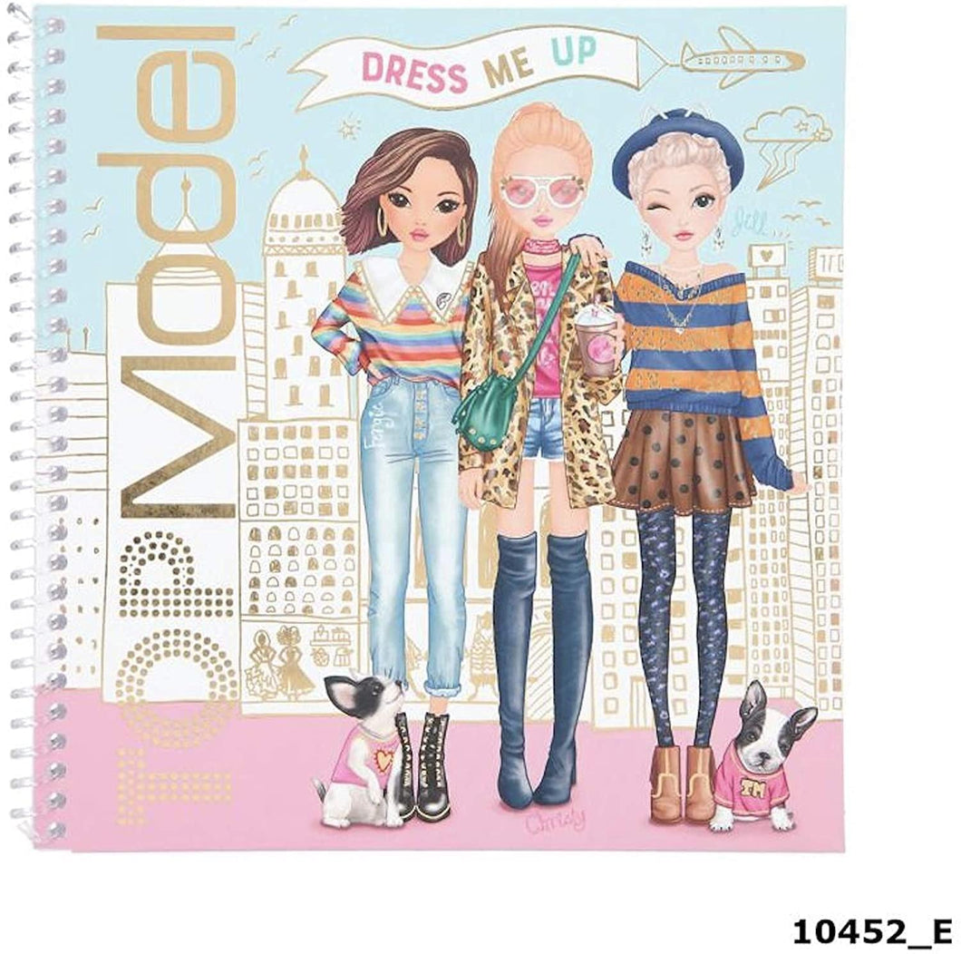 Top Model Dress Me Up Sticker Book – Kellihers Toymaster (Toys